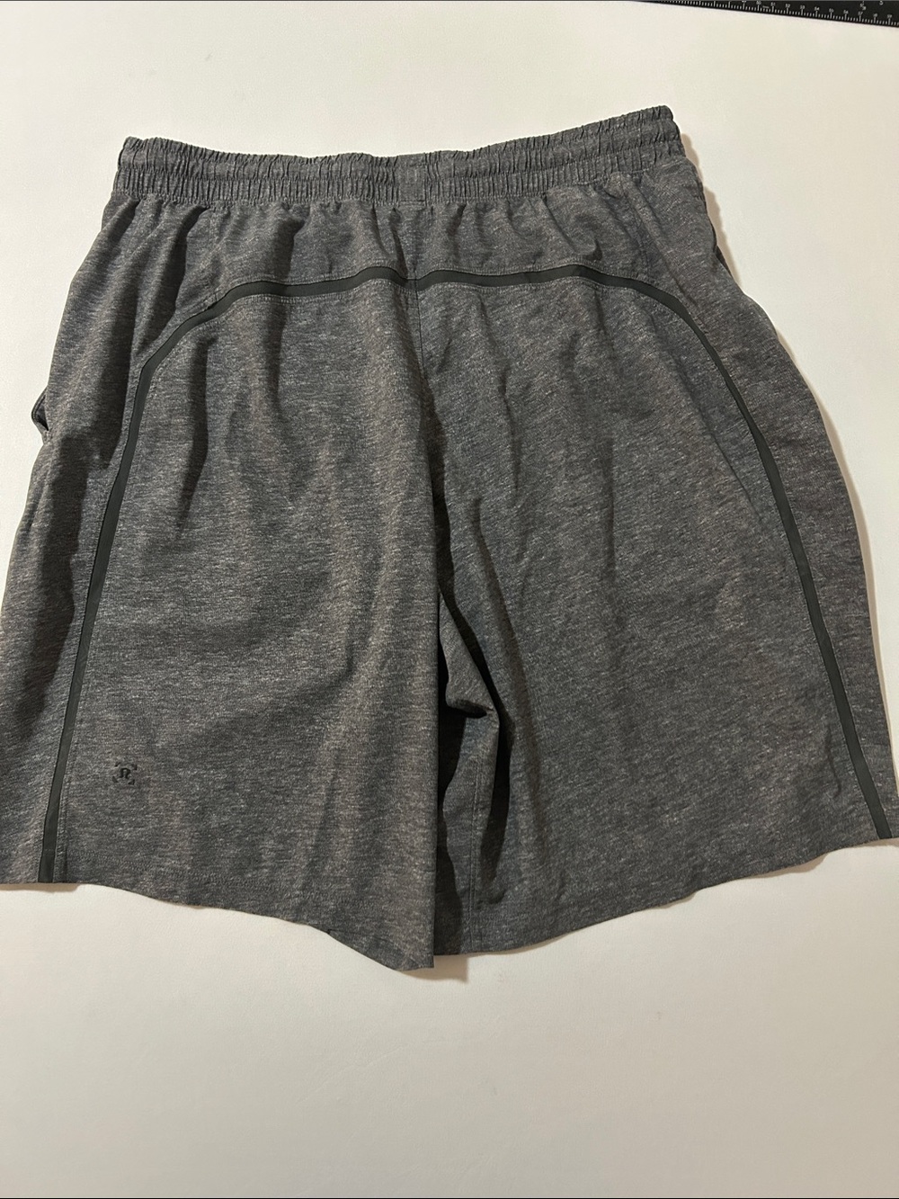 lululemon athletica Men's Charcoal Gray Athletic Shorts